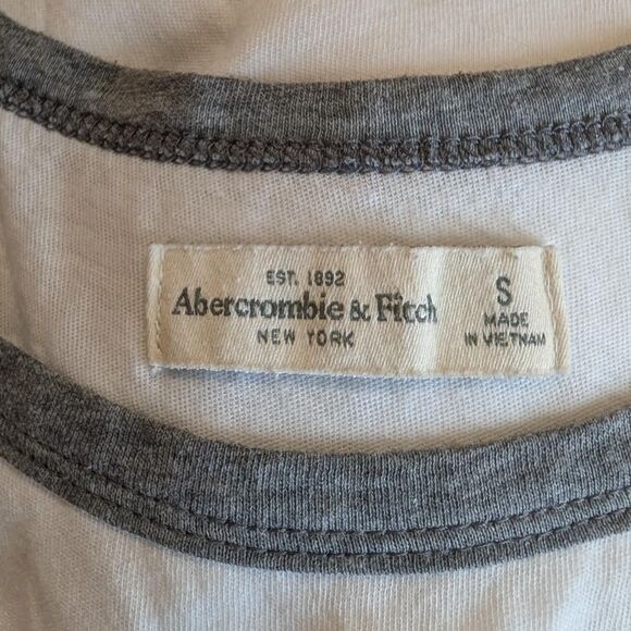 Abercrombie and Fitch Raglan Baseball Varsity Tee - Picture 4 of 4